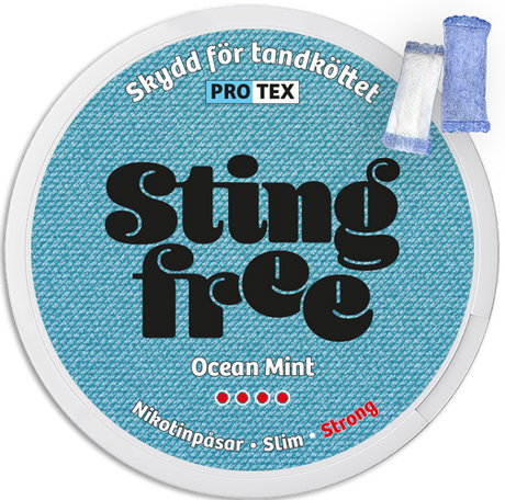 Stingfree Ocean Mint – Snusbox