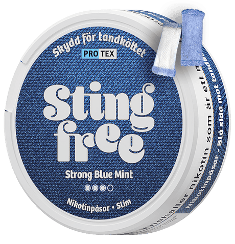 Stingfree Strong Blue Mint – Snusbox