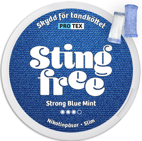 Stingfree Strong Blue Mint – Snusbox