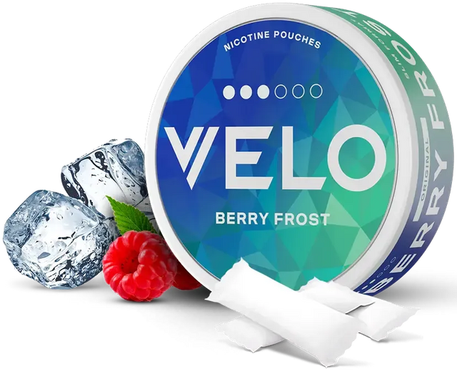 VELO Berry Frost-Nicotine Pouches-SnusBox