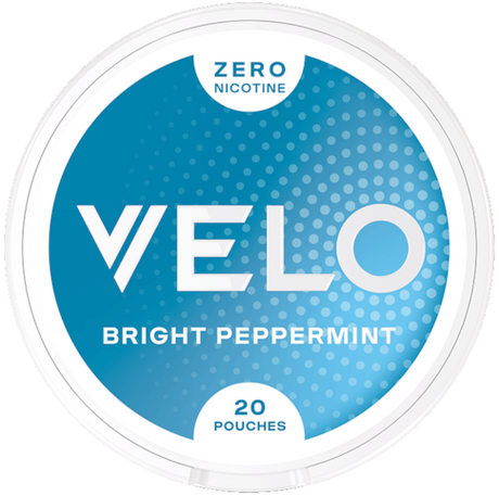 VELO Bright Peppermint Zero-Nicotine free-SnusBox