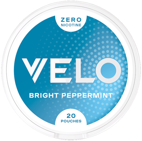 VELO Bright Peppermint Zero-Nicotine free-SnusBox