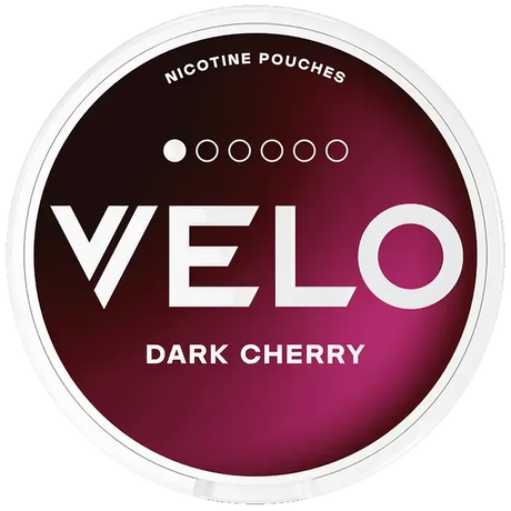 VELO Dark Cherry Mini-Nicotine Pouches-SnusBox