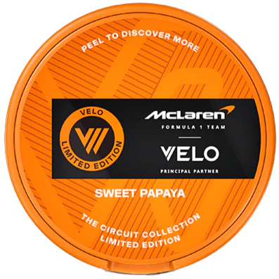 VELO McLaren Sweet Papaya – Snusbox