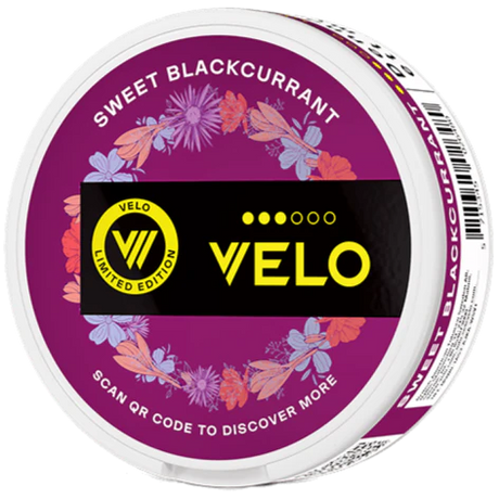VELO Midsummer Sweet Blackcurrant – Snusbox