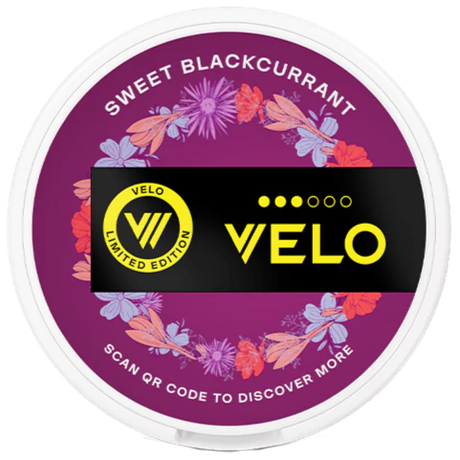 VELO Midsummer Sweet Blackcurrant – Snusbox