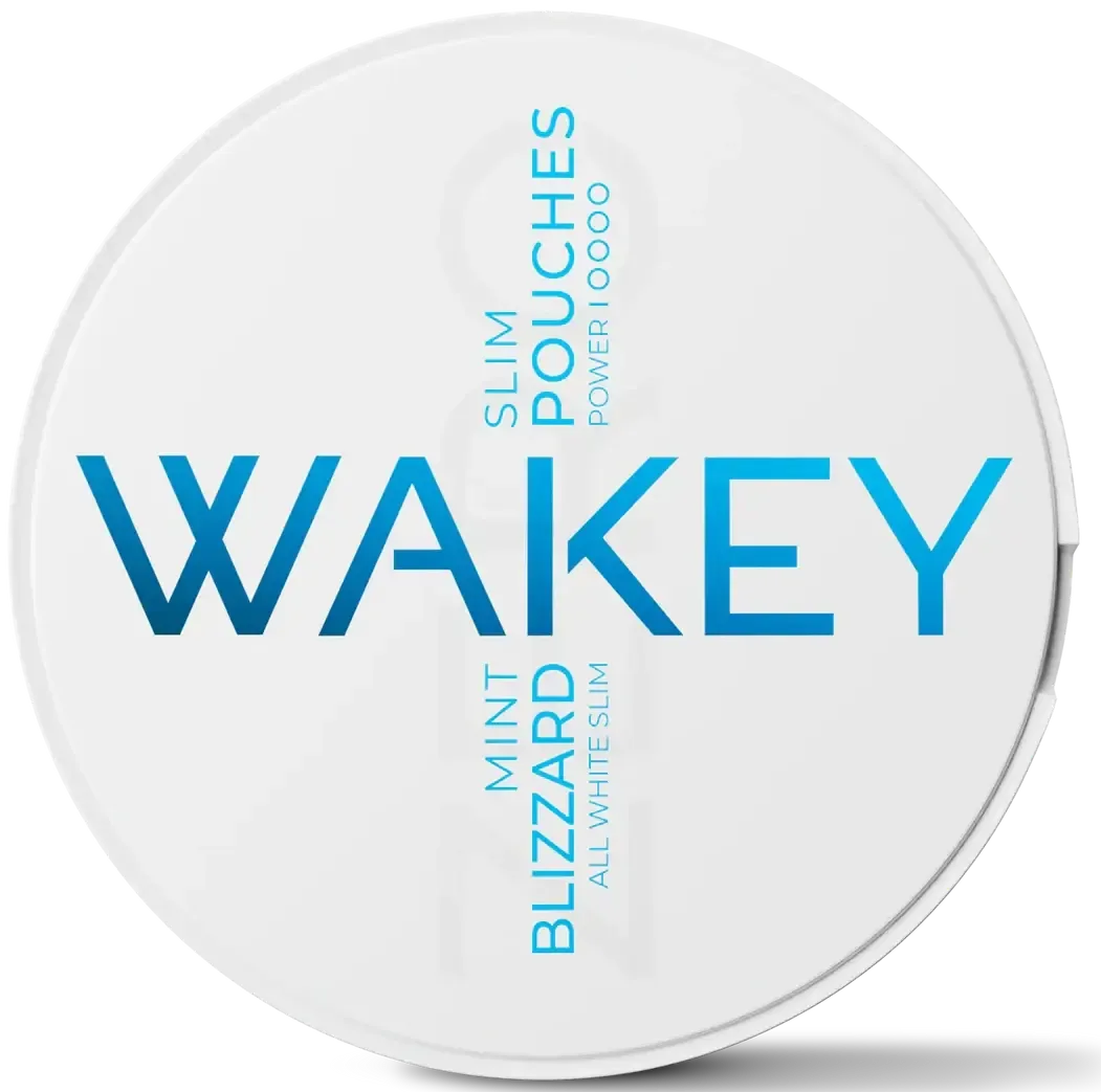 WAKEY Blizzard Mint 0 mg-Energy Pouches-SnusBox