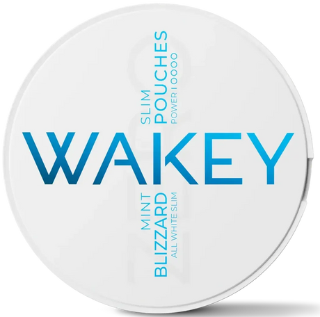 WAKEY Blizzard Mint 0 mg-Energy Pouches-SnusBox