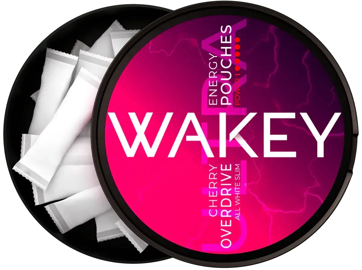 WAKEY Cherry Overdrive 200 mg-Energy Pouches-SnusBox