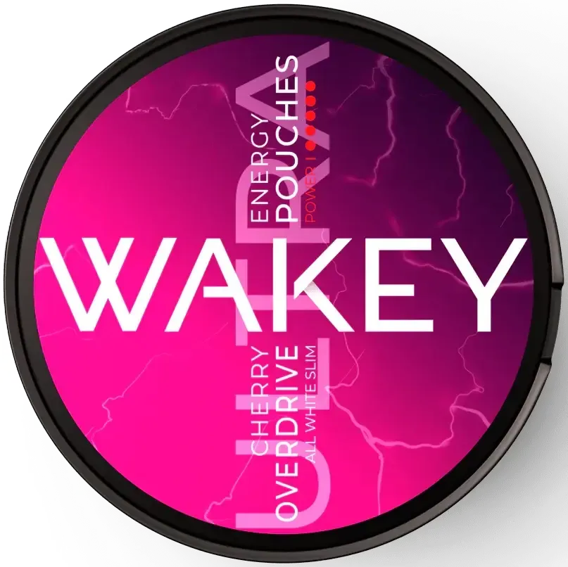 WAKEY Cherry Overdrive 200 mg-Energy Pouches-SnusBox