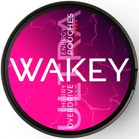 WAKEY Cherry Overdrive 200 mg-Energy Pouches-SnusBox