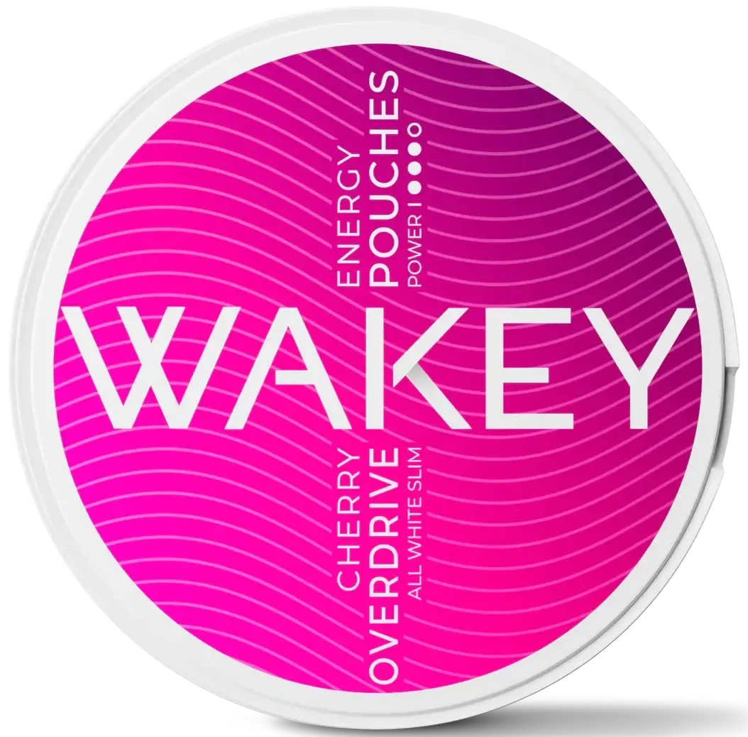 WAKEY Cherry Overdrive-Energy Pouches-SnusBox