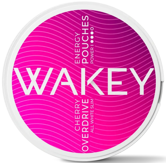 WAKEY Cherry Overdrive-Energy Pouches-SnusBox