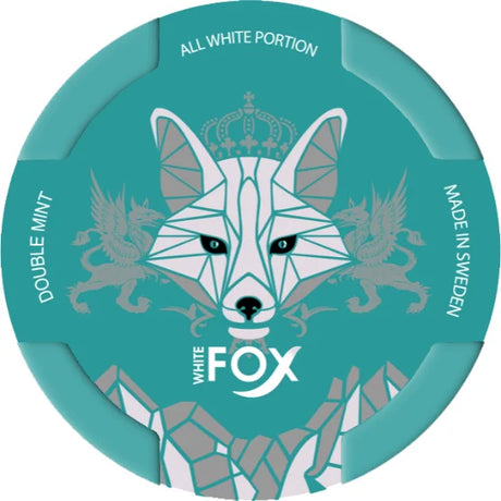 White Fox Double Mint – Snusbox
