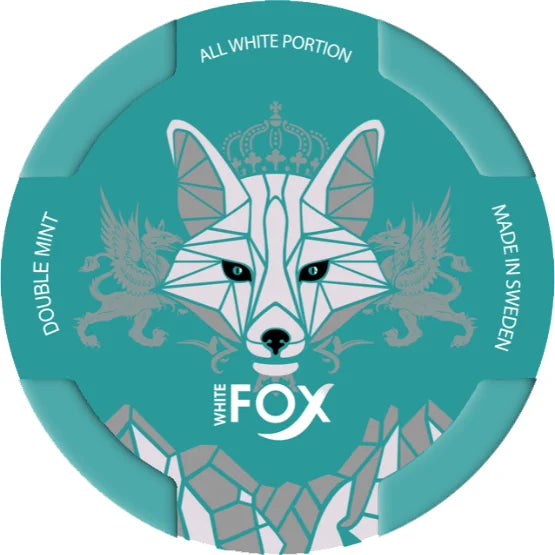 White Fox Double Mint – Snusbox