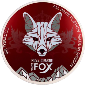 White Fox Full Charge Large Extra Strong – Snusbox