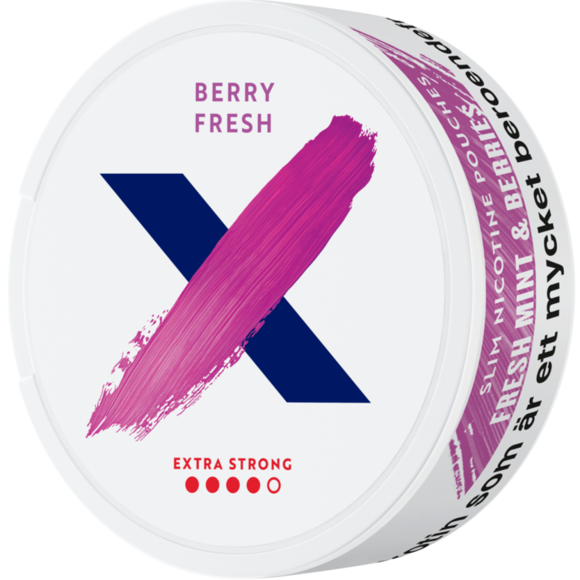 X Berry Fresh Extra Strong – Snusbox