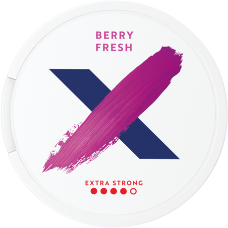 X Berry Fresh Extra Strong – Snusbox