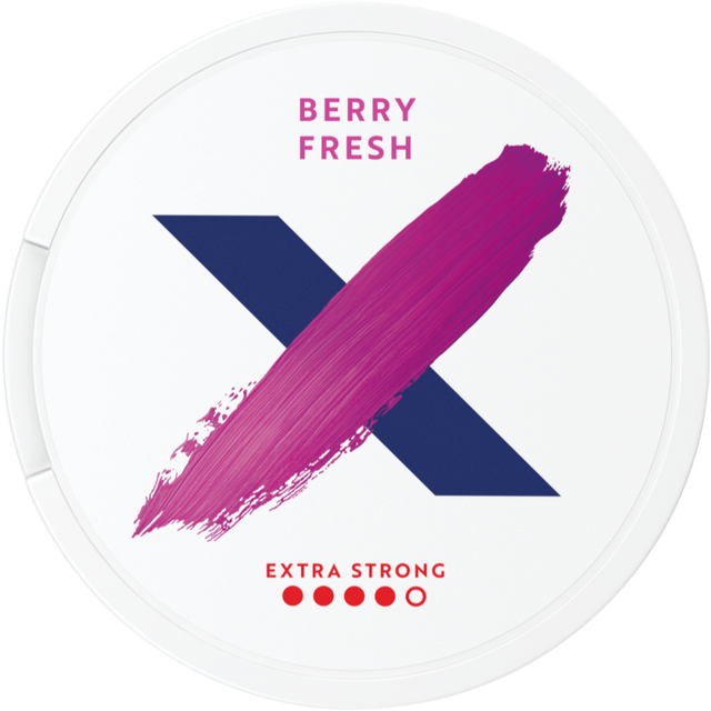 X Berry Fresh Extra Strong – Snusbox