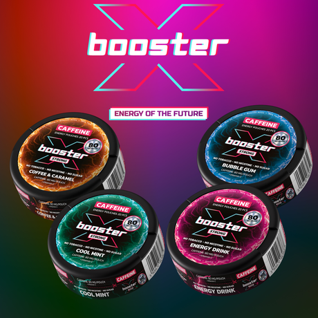 X-Booster 80mg Mix-Pack-Energy Pouches-SnusBox