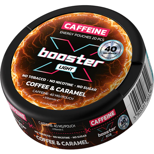 X-Booster Coffee & Caramel 40 mg – Snusbox