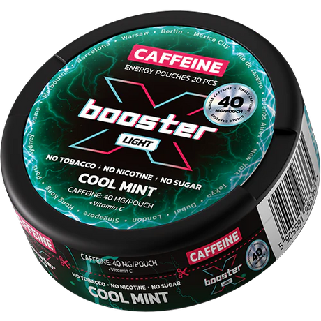X-Booster Cool Mint 40 mg – Snusbox