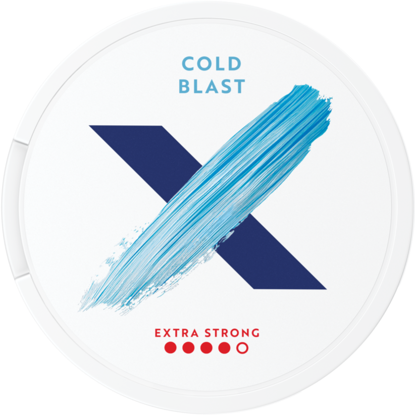 X Cold Blast Extra Strong – Snusbox
