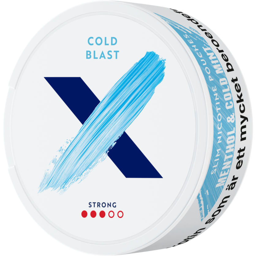 X Cold Blast Strong – Snusbox