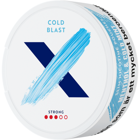 X Cold Blast Strong – Snusbox