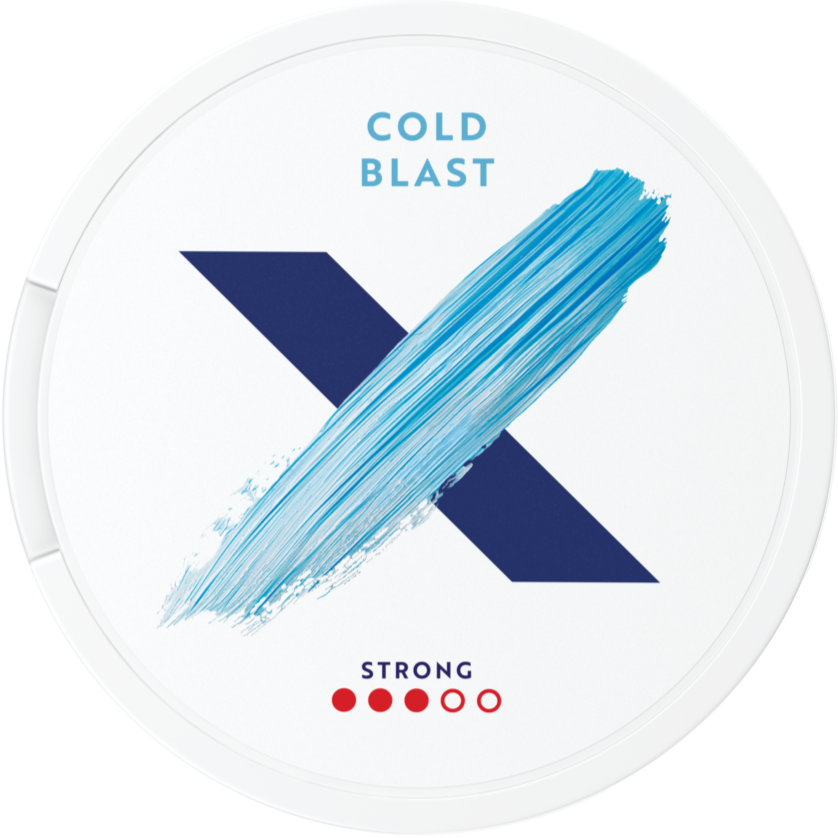 X Cold Blast Strong – Snusbox