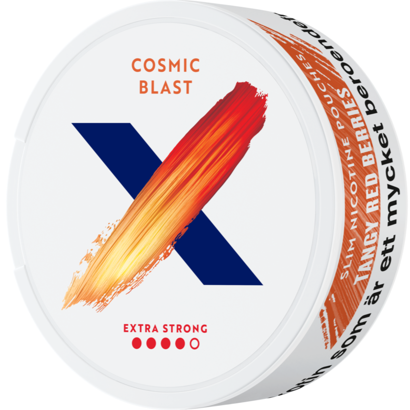 X Cosmic Blast Extra Strong – Snusbox