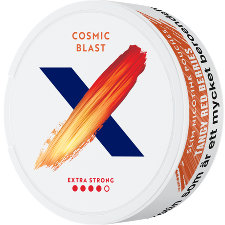 X Cosmic Blast Extra Strong – Snusbox