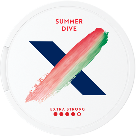 X Summer Dive Extra Strong – Snusbox