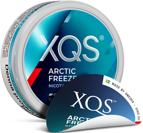 XQS Arctic Freeze Extra Strong – Snusbox