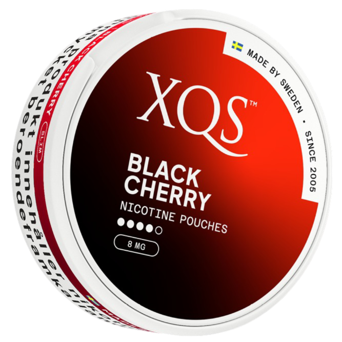 XQS Black Cherry Strong – Snusbox
