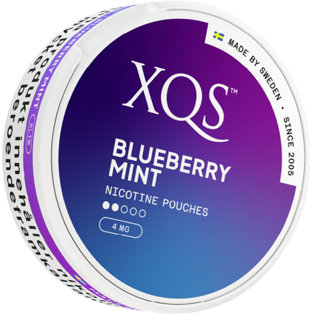 XQS Blueberry Mint Light – Snusbox