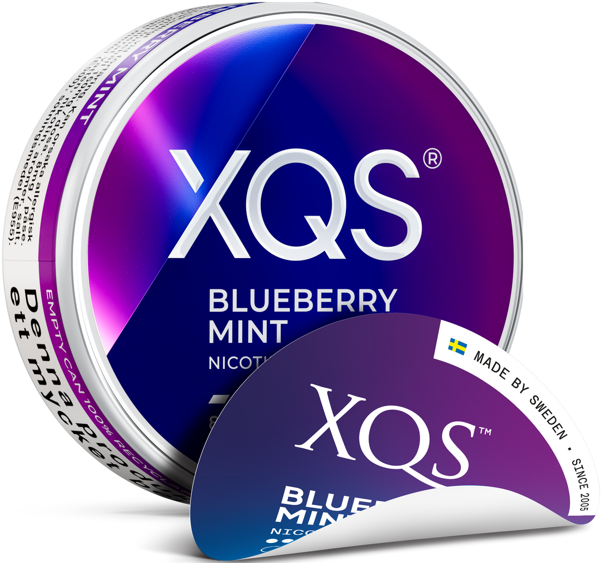 XQS Blueberry Mint Light – Snusbox
