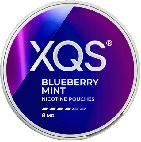 XQS Blueberry Mint 8MG-Nicotine Pouches-SnusBox