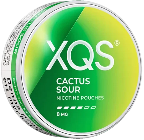 XQS Cactus Sour 8MG-Nicotine Pouches-SnusBox
