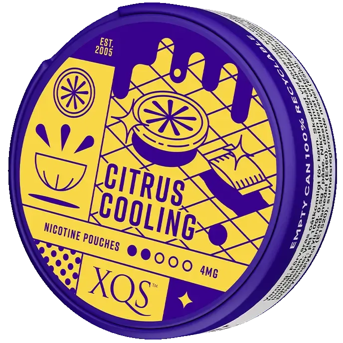 XQS Citrus Cooling-Nicotine Pouches-SnusBox