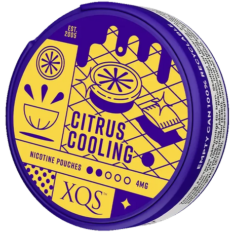 XQS Citrus Cooling-Nicotine Pouches-SnusBox