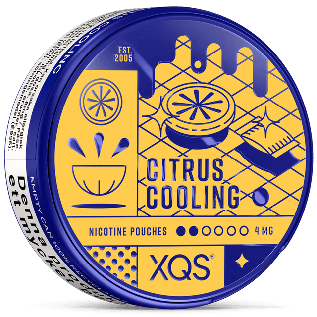 XQS Citrus Cooling-Nicotine Pouches-SnusBox