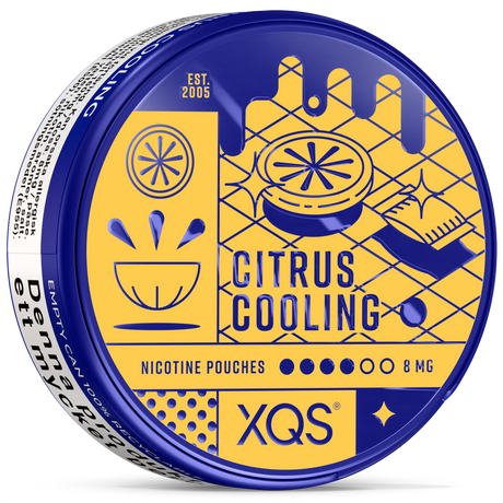 XQS Citrus Cooling Strong – Snusbox