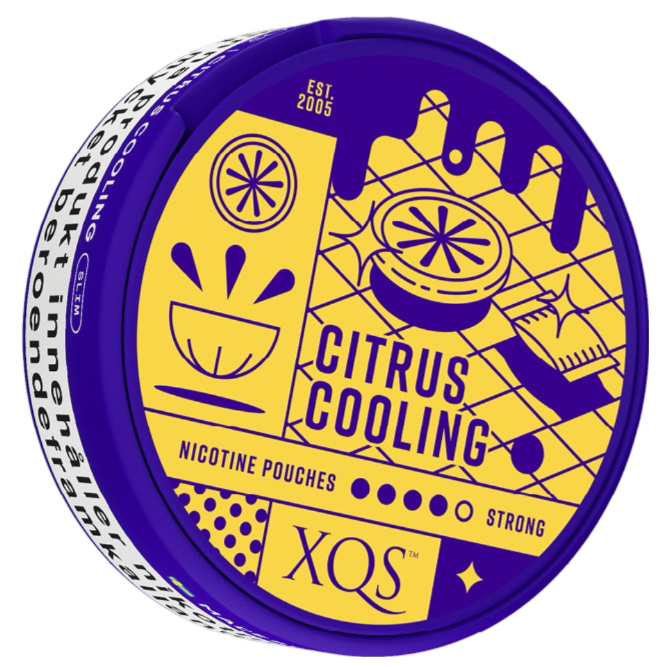 XQS Citrus Cooling Strong – Snusbox