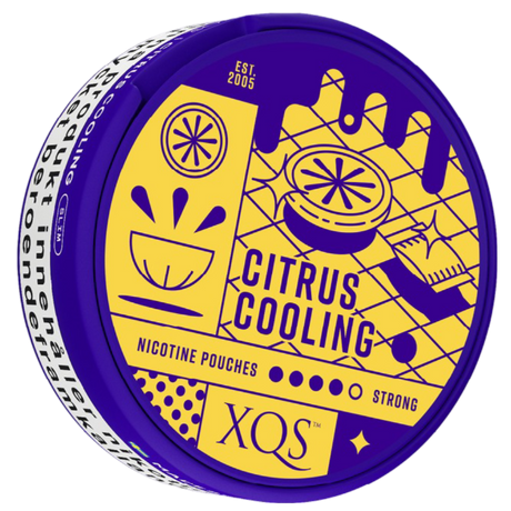 XQS Citrus Cooling Strong – Snusbox