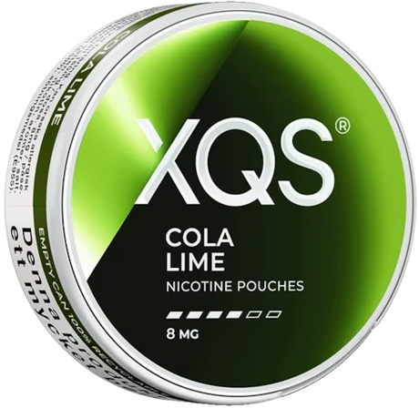 XQS Cola Lime-Nicotine Pouches-SnusBox