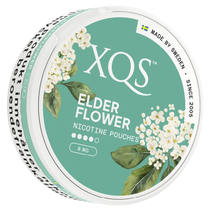 XQS Elderflower Strong – Snusbox