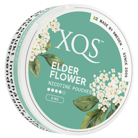 XQS Elderflower Strong – Snusbox