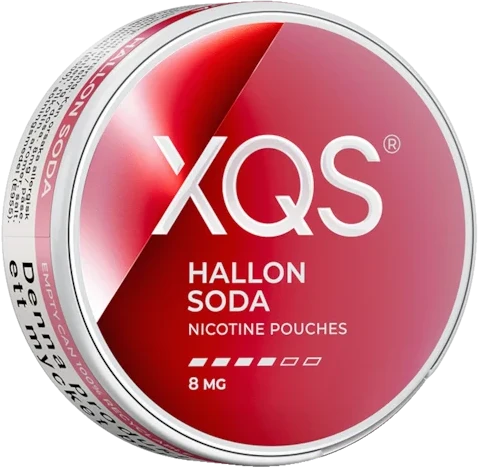 XQS Hallonsoda 8MG-Nicotine Pouches-SnusBox