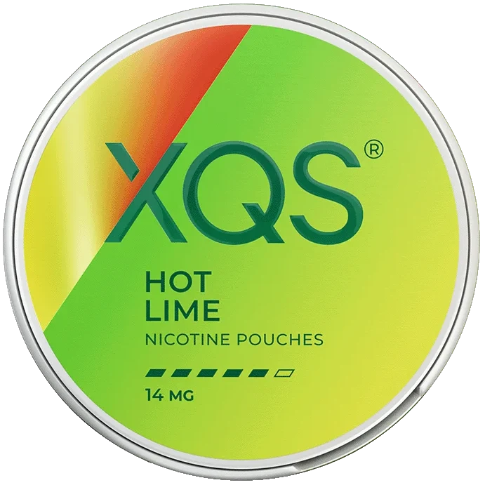 XQS Hot Lime-Nicotine Pouches-snusbox.eu